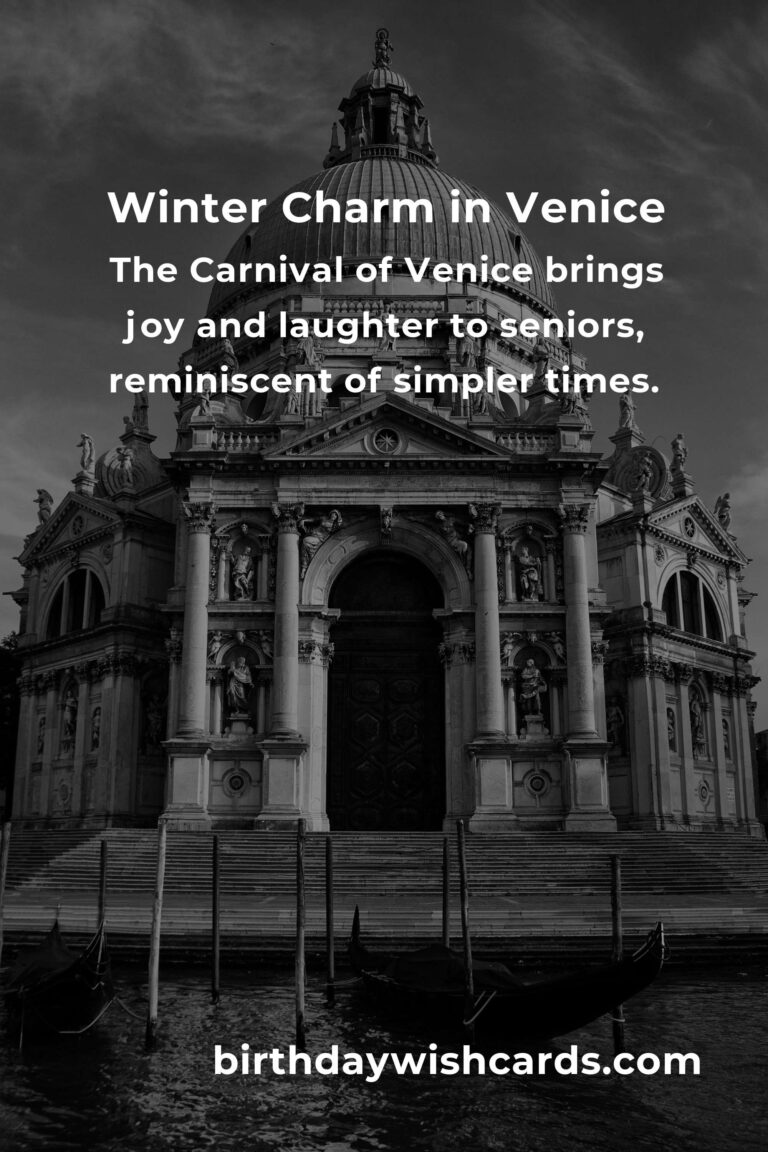 Embrace the Magic: Best Winter Events in Venice for Seniors