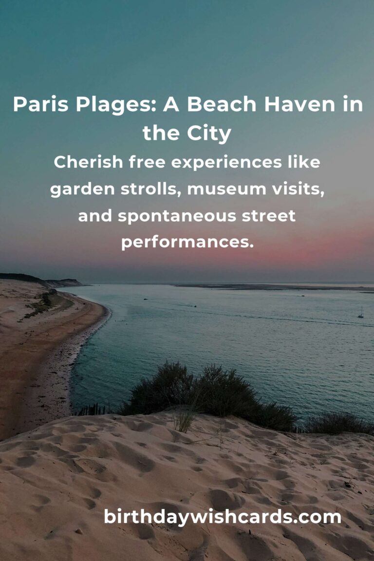 Embrace the Magic of a Beach Vacation in Paris on a Budget