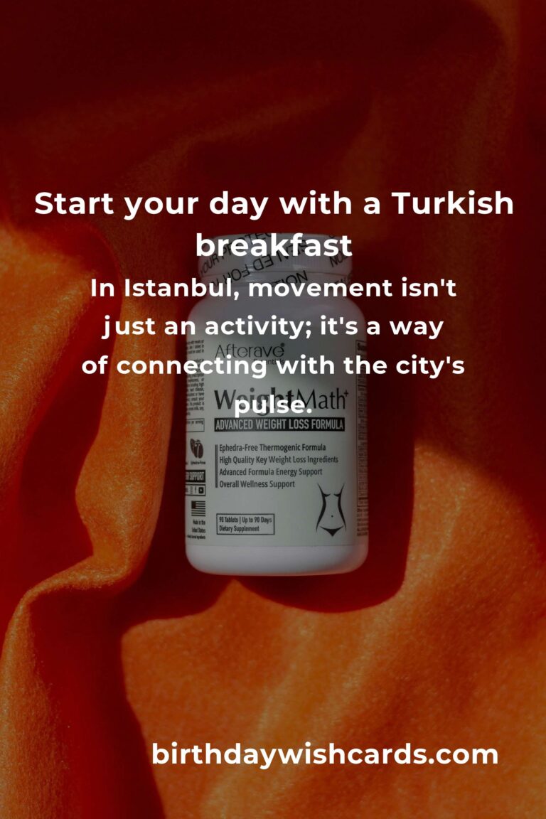 Embrace the Rhythm of Istanbul: Daily Habits for Digestive Health