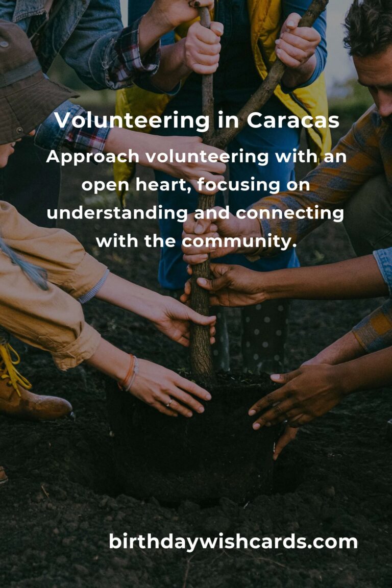 Embrace the Spirit of Giving: A Professional's Guide to Volunteering in Caracas