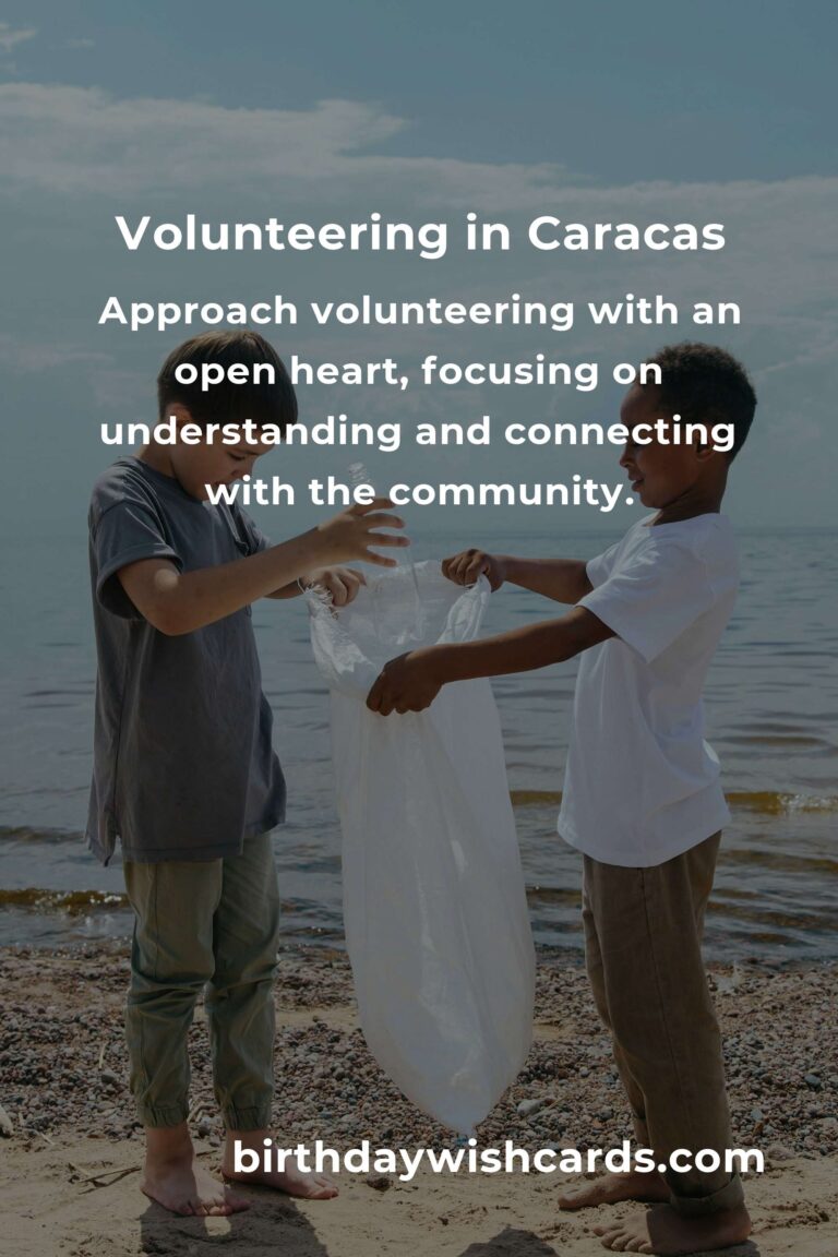 Embrace the Spirit of Giving: A Professional's Guide to Volunteering in Caracas