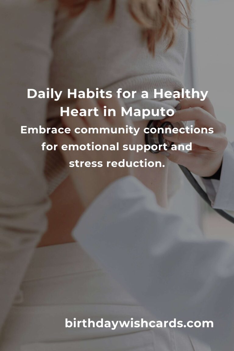 Embracing Daily Habits for Better Blood Pressure in Maputo: A Heartfelt Journey