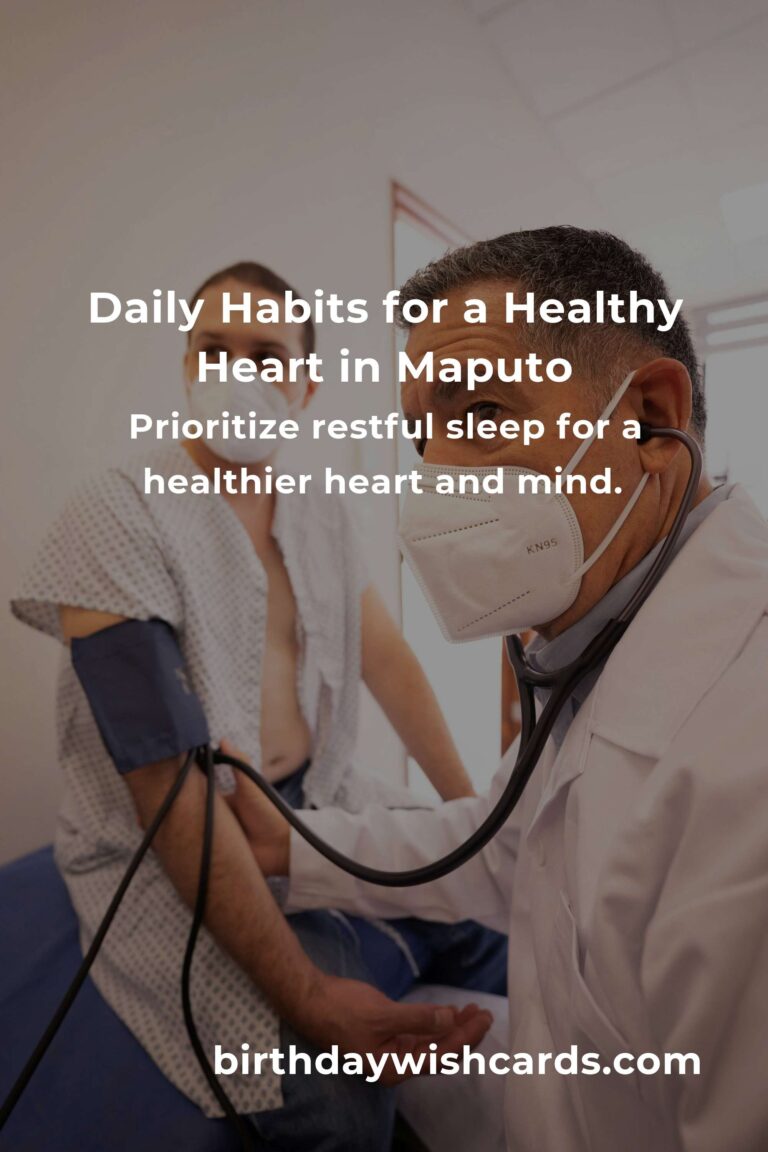 Embracing Daily Habits for Better Blood Pressure in Maputo: A Heartfelt Journey