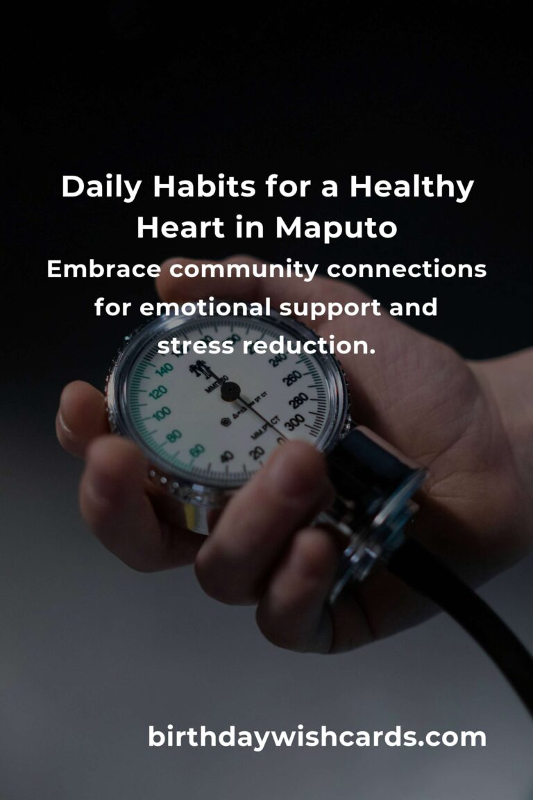 Embracing Daily Habits for Better Blood Pressure in Maputo: A Heartfelt Journey