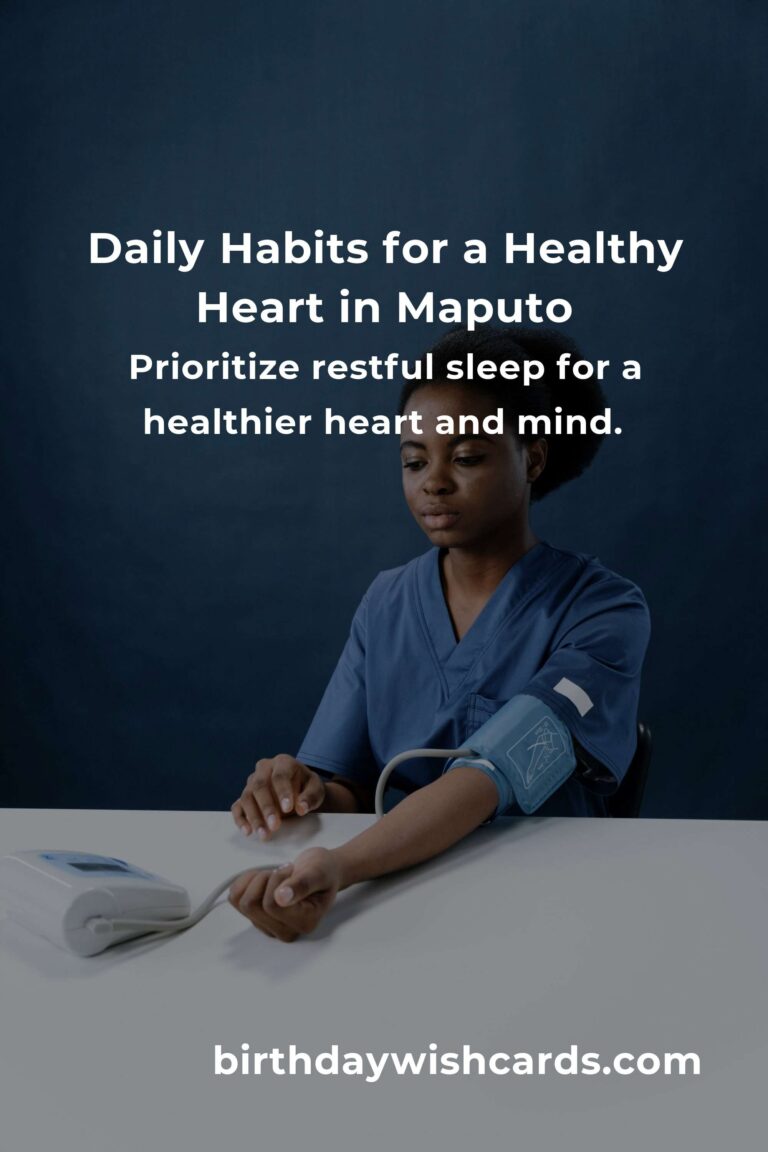 Embracing Daily Habits for Better Blood Pressure in Maputo: A Heartfelt Journey