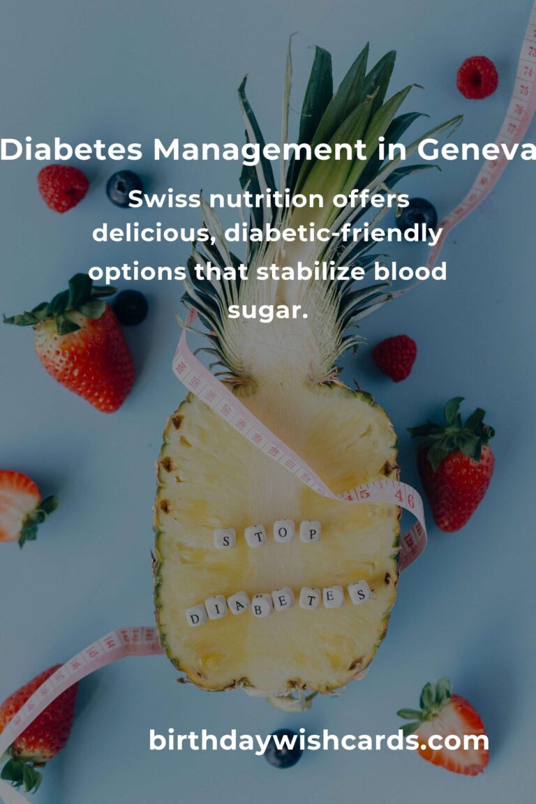 Embracing Daily Habits for Joyful Diabetes Management in Geneva