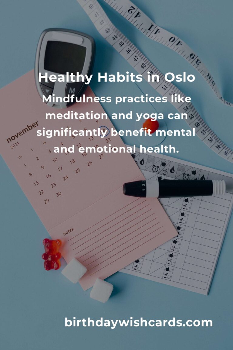 Embracing Daily Habits for a Healthier Life with Diabetes in Oslo