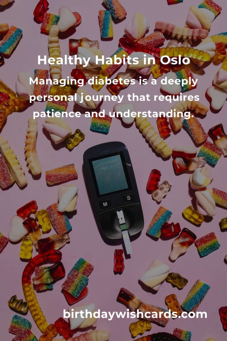 Embracing Daily Habits for a Healthier Life with Diabetes in Oslo