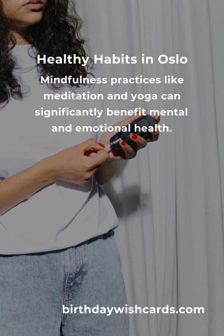 Embracing Daily Habits for a Healthier Life with Diabetes in Oslo