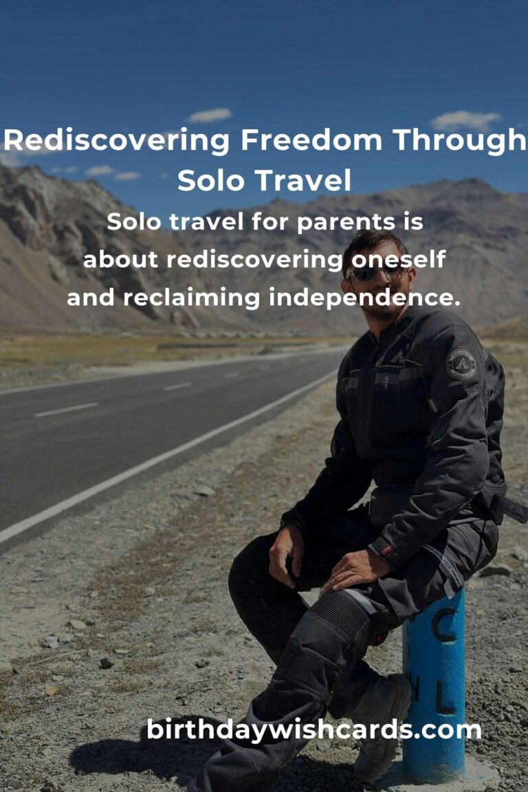 Embracing Freedom: The Solo Travel Journey for Parents in 2025
