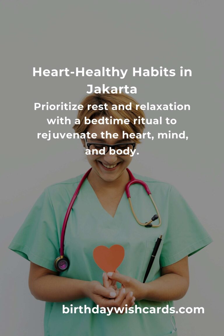 Embracing Heart Health: Daily Habits for a Thriving Life in Jakarta