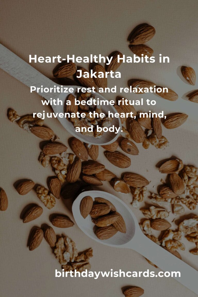 Embracing Heart Health: Daily Habits for a Thriving Life in Jakarta
