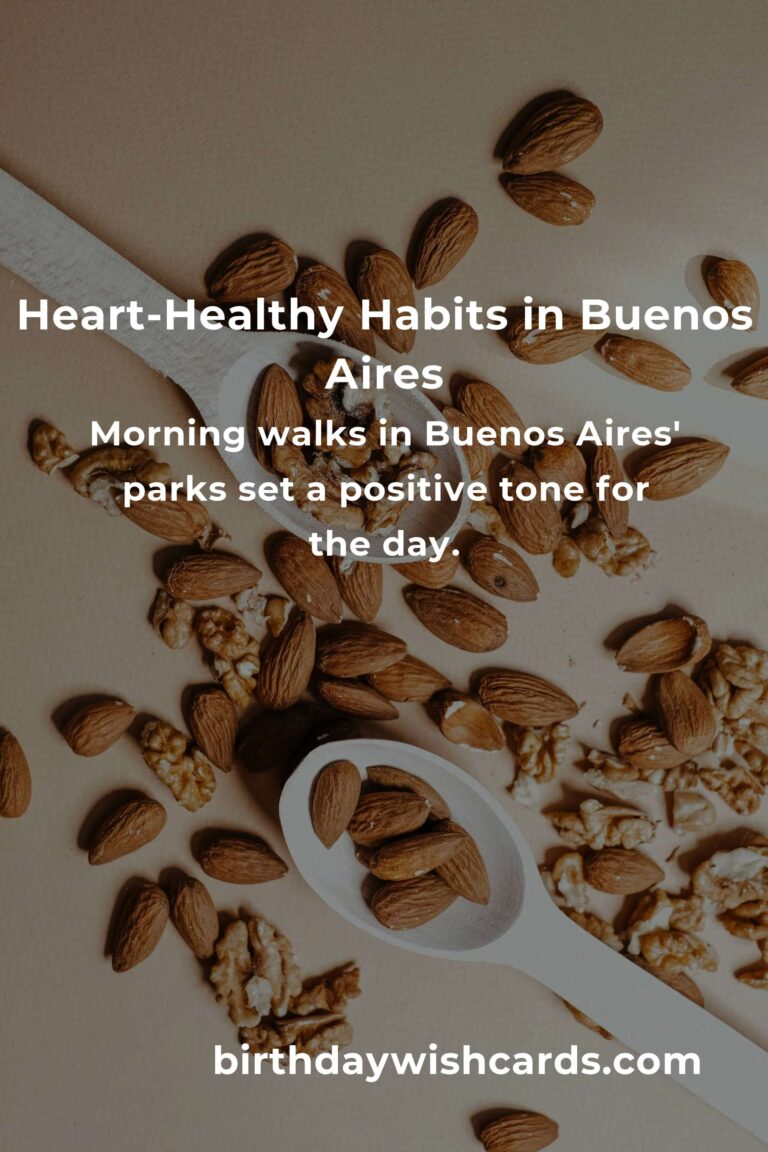Embracing Heart Health: Daily Habits to Thrive in Vibrant Buenos Aires
