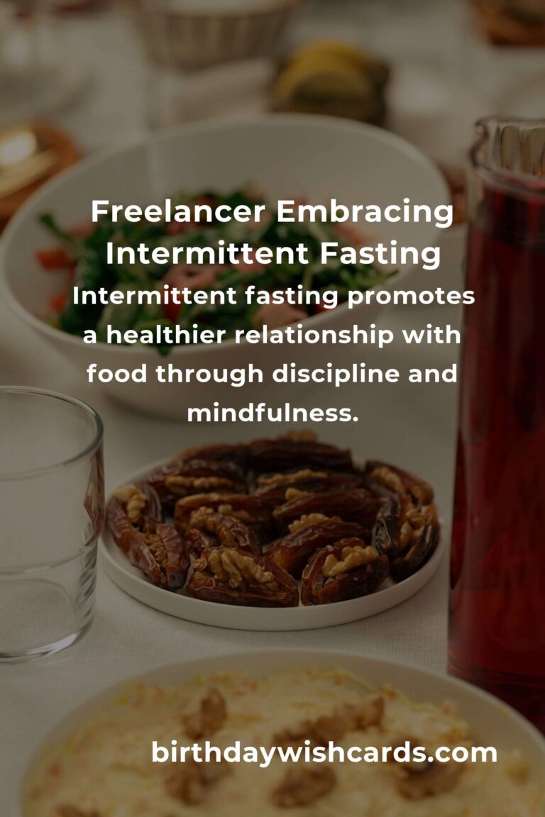 Embracing Intermittent Fasting: A Freelancer's Path to Health and Productivity