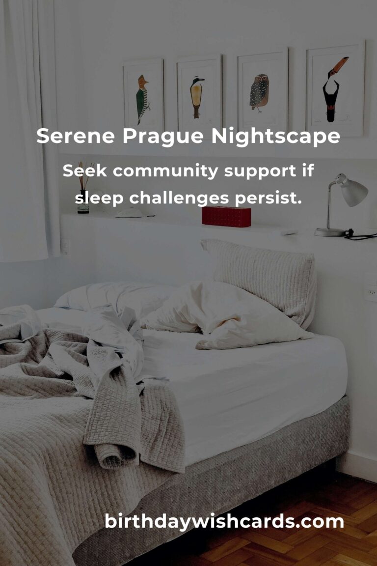 Embracing Restful Nights: Daily Habits for Sleep Quality in Prague