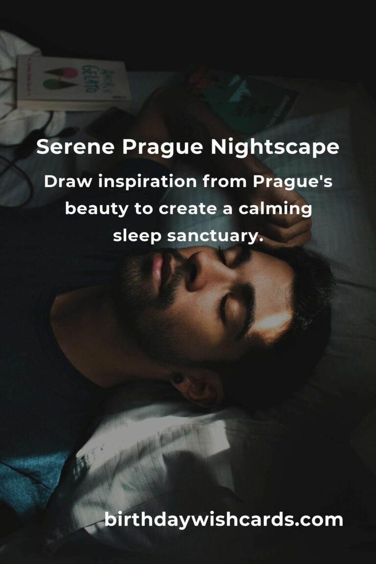 Embracing Restful Nights: Daily Habits for Sleep Quality in Prague