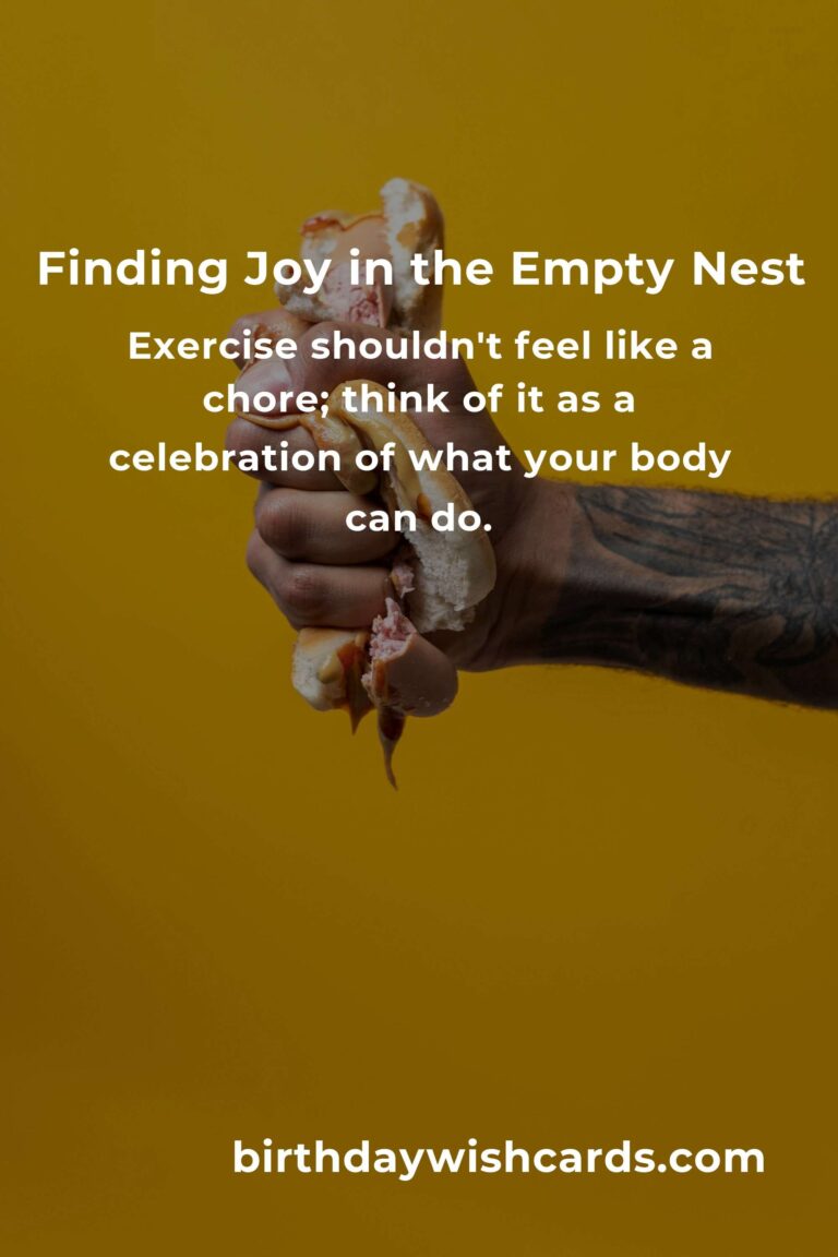 Embracing Your New Chapter: Weight Loss Tips for Empty Nesters