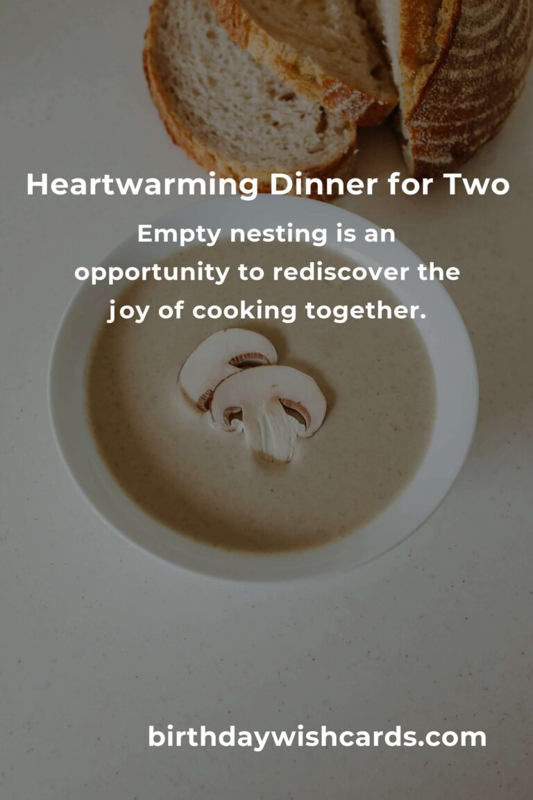 Embracing the Empty Nest: Heartwarming and Healthy Dinner Ideas for Two