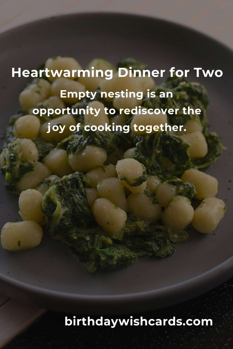 Embracing the Empty Nest: Heartwarming and Healthy Dinner Ideas for Two