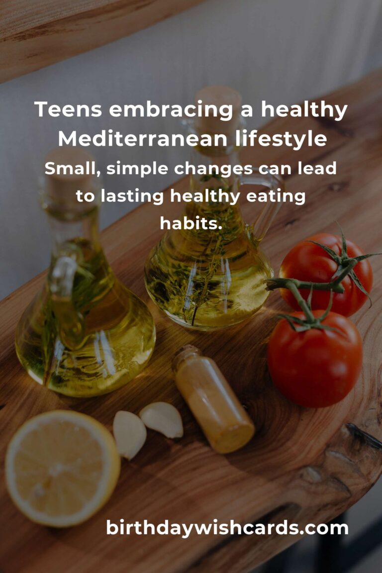 Embracing the Mediterranean Diet: A Teen’s Guide to Health and Happiness
