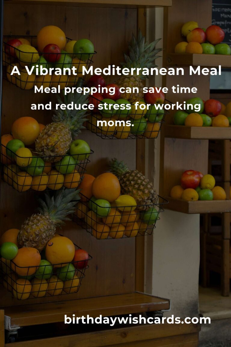 Embracing the Mediterranean Diet: A Working Mom's Guide to Health and Happiness
