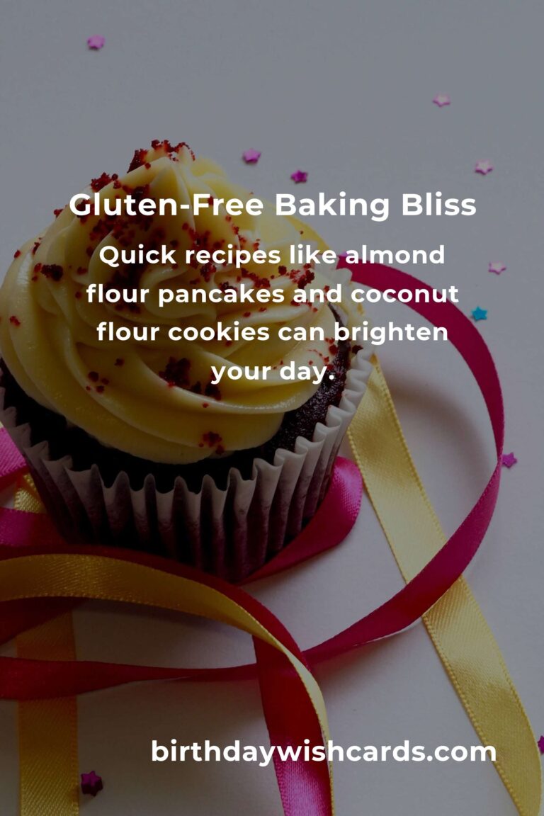 Embracing the Sweetness of Gluten-Free Baking: A Guide for Busy Empty Nesters