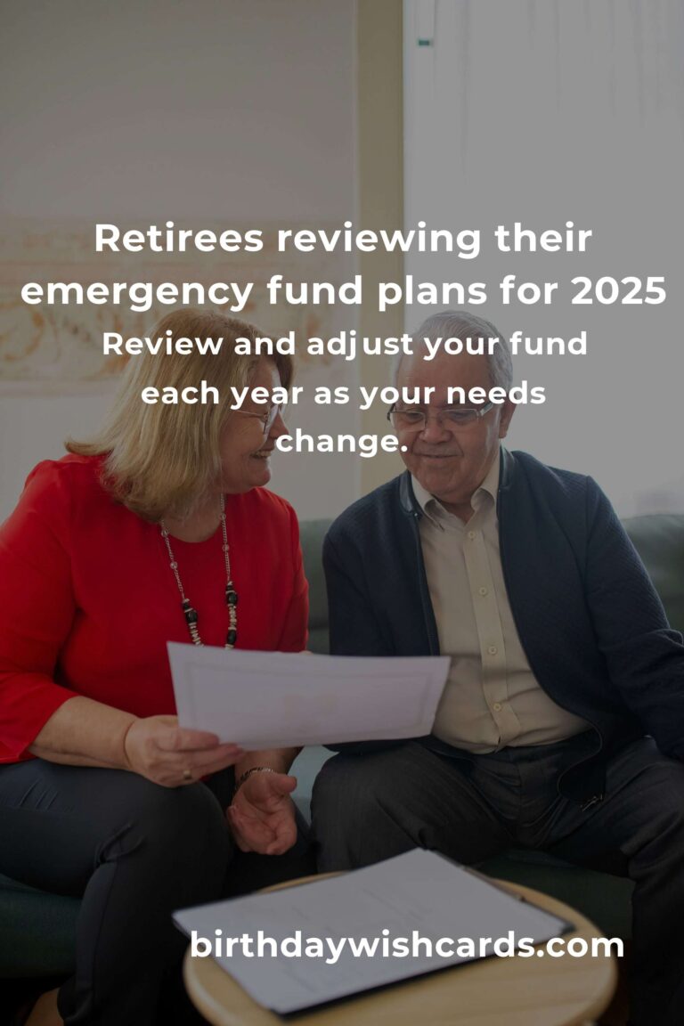 Emergency Fund Tips for Retirees in 2025: Secure Your Peace of Mind