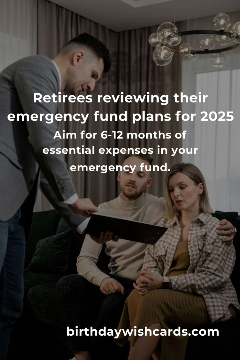 Emergency Fund Tips for Retirees in 2025: Secure Your Peace of Mind