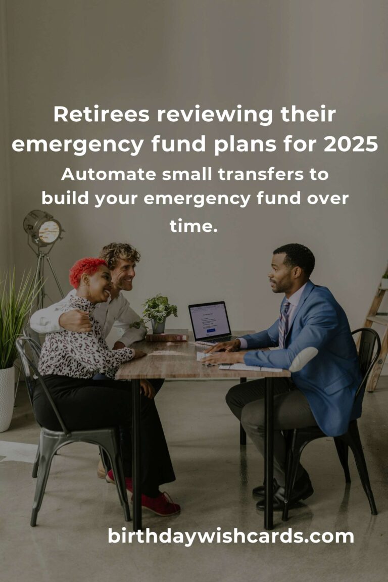 Emergency Fund Tips for Retirees in 2025: Secure Your Peace of Mind