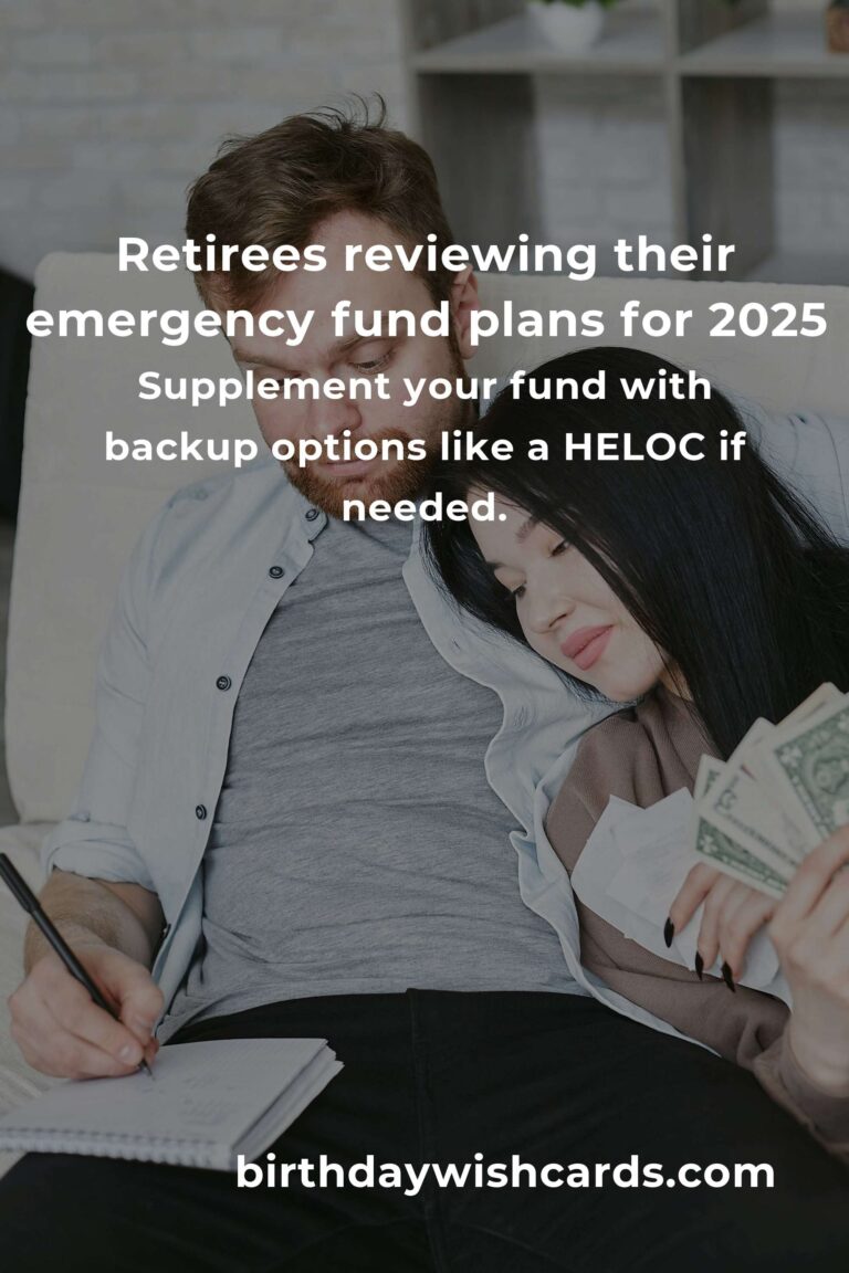 Emergency Fund Tips for Retirees in 2025: Secure Your Peace of Mind