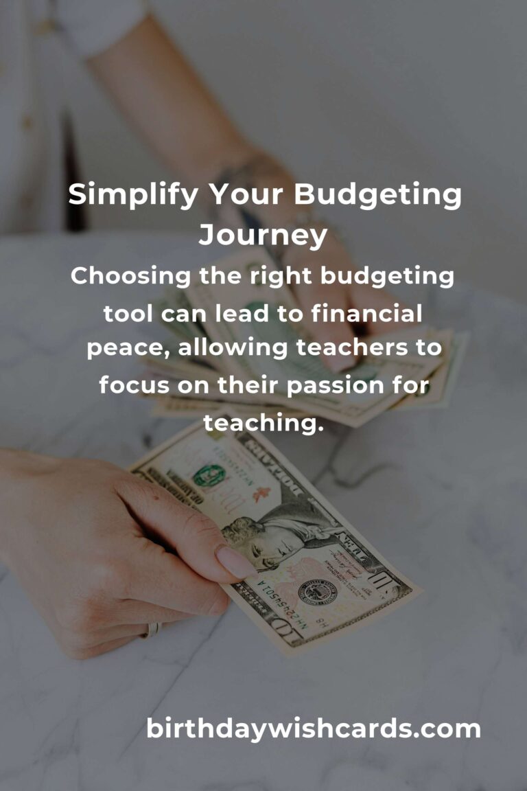 Empower Your Finances: Best Budgeting Apps for Teachers