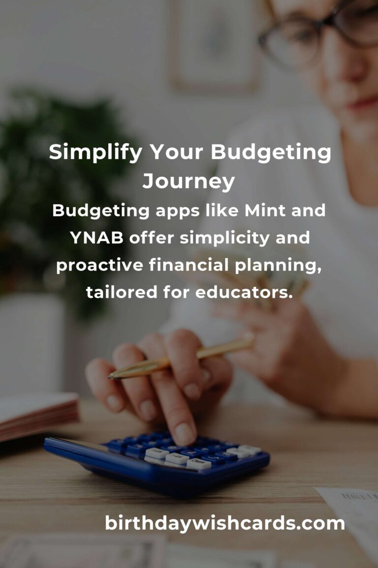 Empower Your Finances: Best Budgeting Apps for Teachers