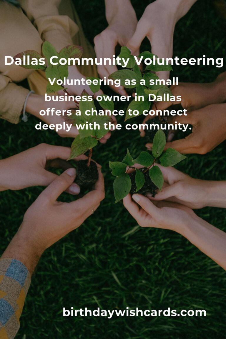 Empowering Communities: A Heartfelt Guide for Small Business Owners to Start Volunteering in Dallas