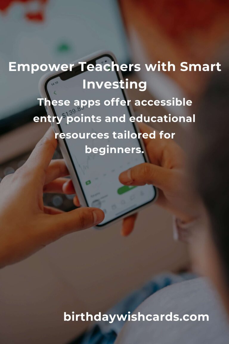 Empowering Educators: The Best Stock Market Apps for Teachers