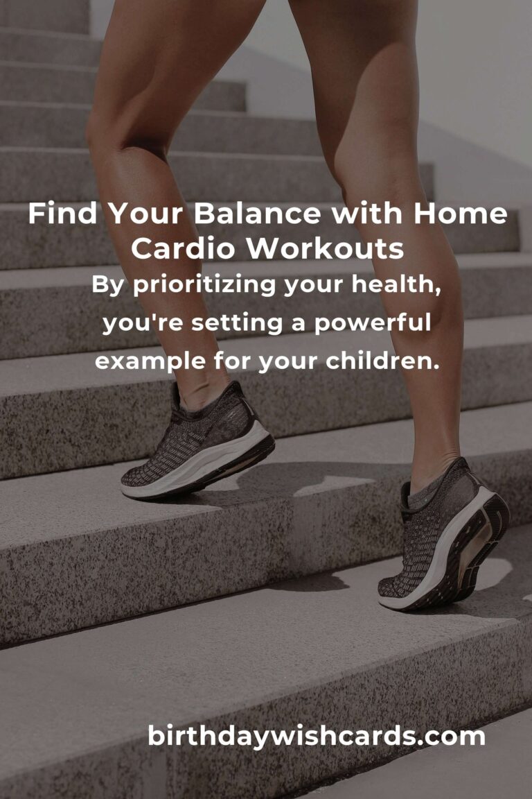 Empowering Home Cardio Workouts for Busy Moms: Find Your Balance