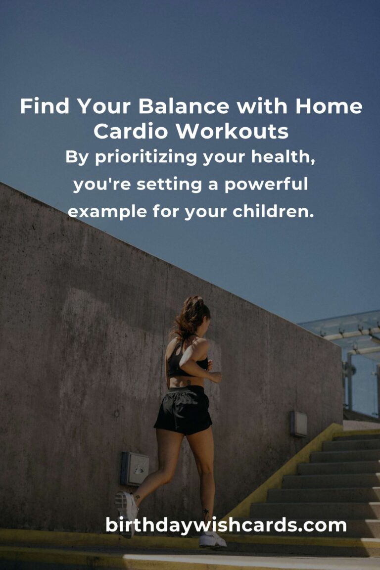 Empowering Home Cardio Workouts for Busy Moms: Find Your Balance