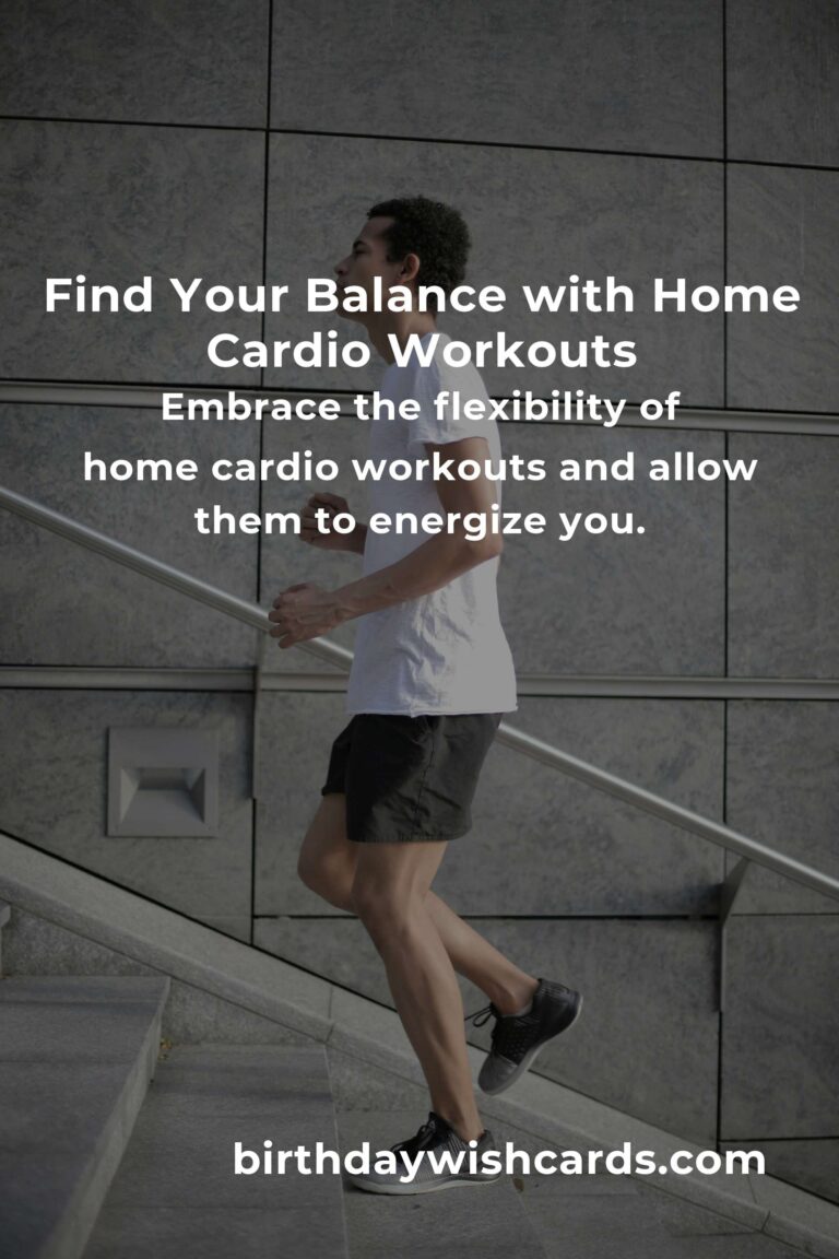 Empowering Home Cardio Workouts for Busy Moms: Find Your Balance