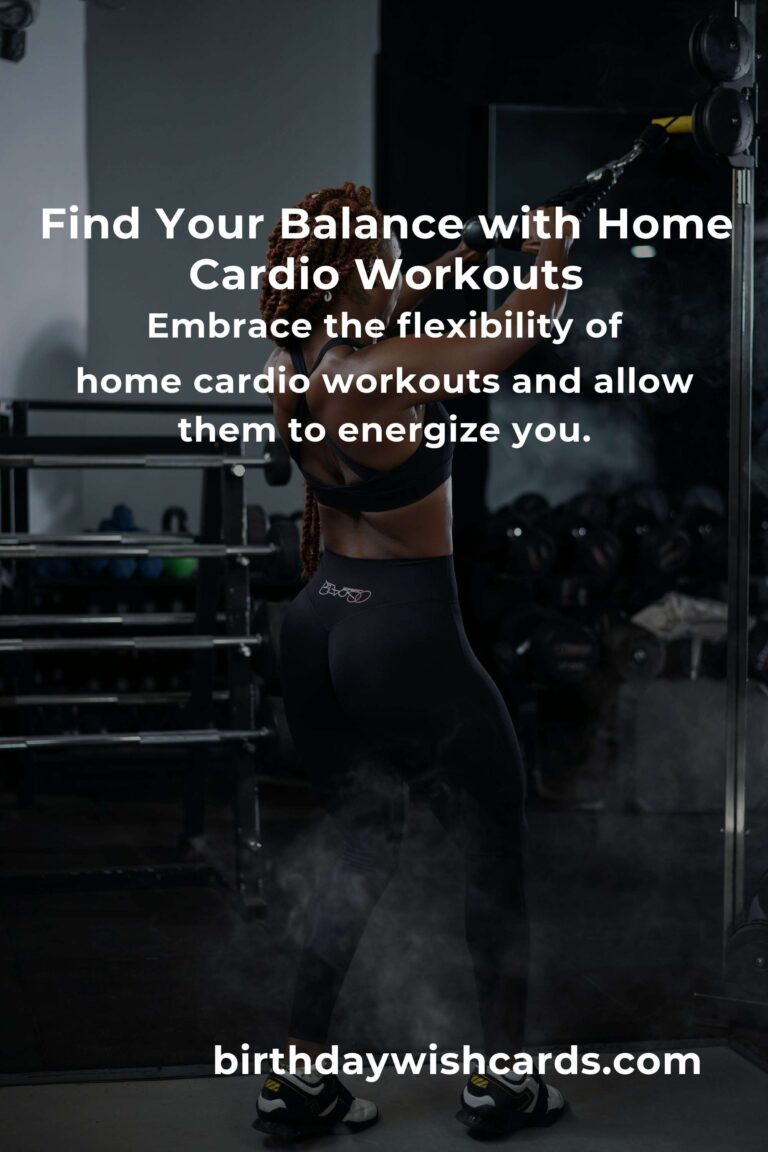 Empowering Home Cardio Workouts for Busy Moms: Find Your Balance