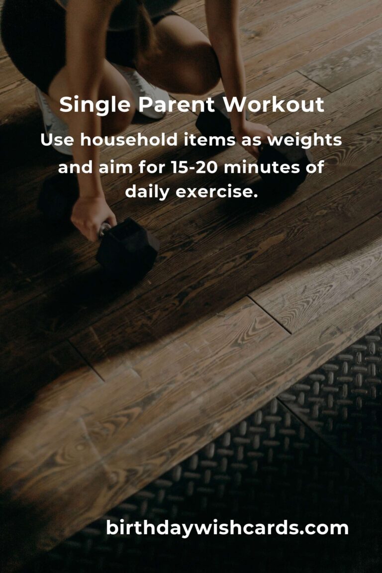 Empowering Home Strength Training Routines for Single Parents