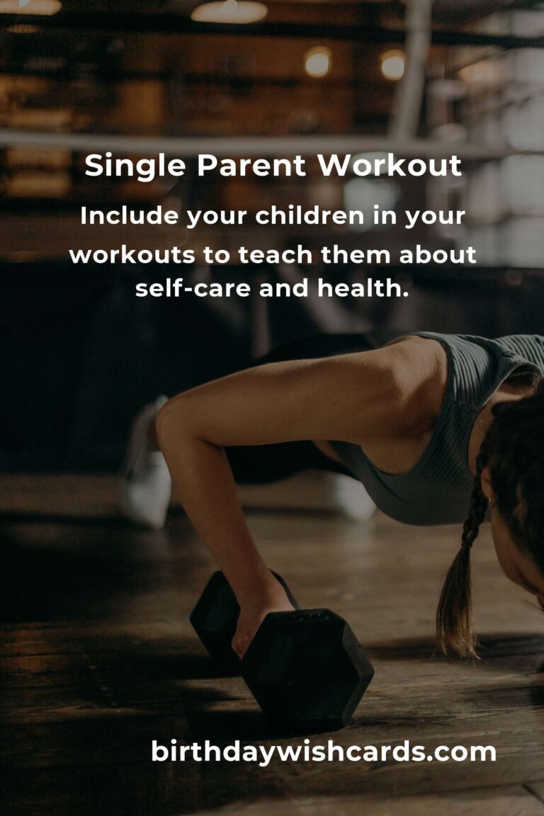 Empowering Home Strength Training Routines for Single Parents