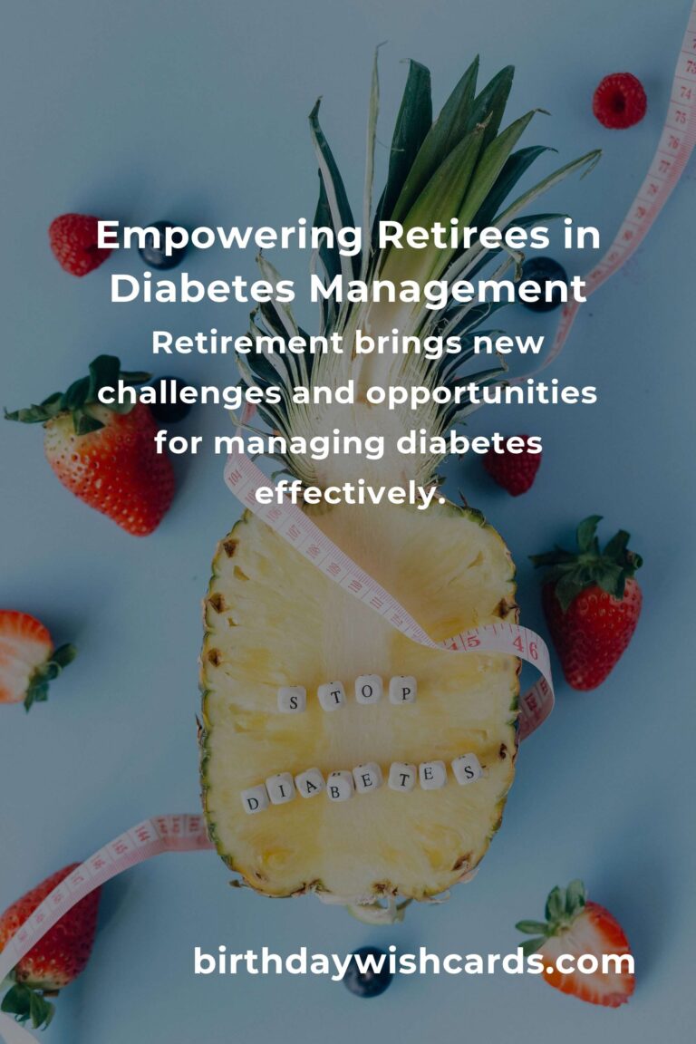 Empowering Retirement: Mastering Diabetes Management with Ease and Compassion