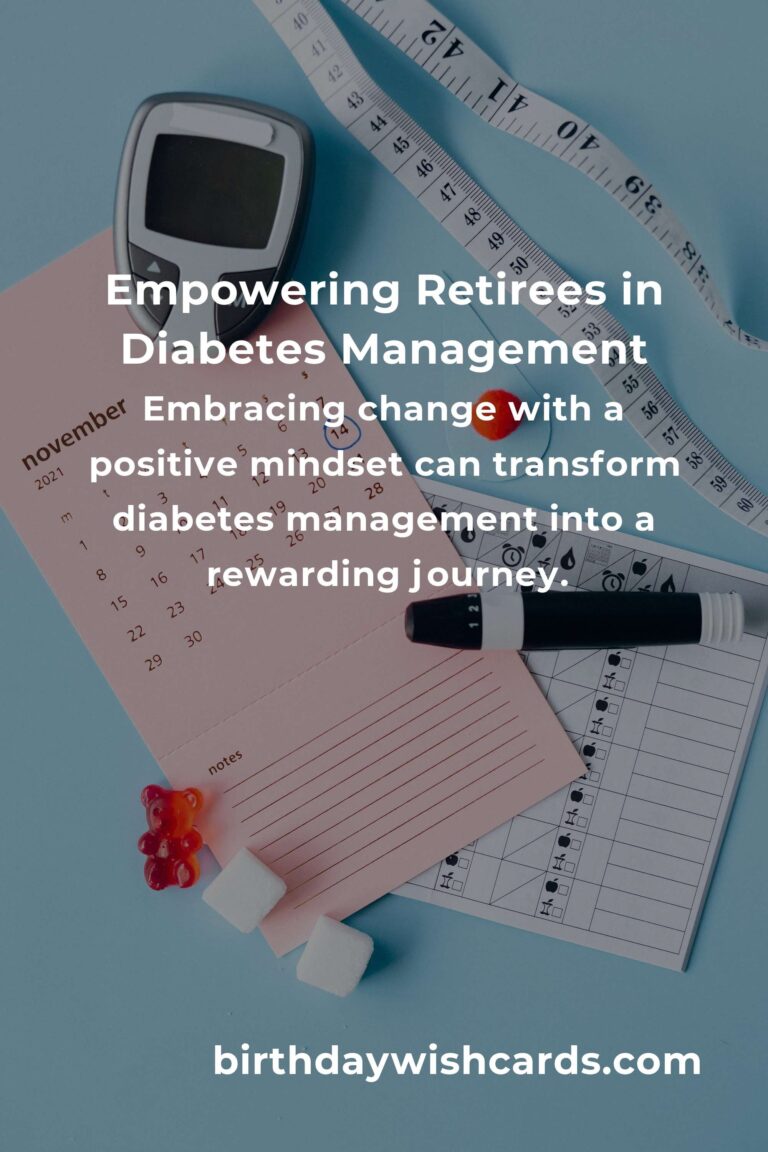 Empowering Retirement: Mastering Diabetes Management with Ease and Compassion