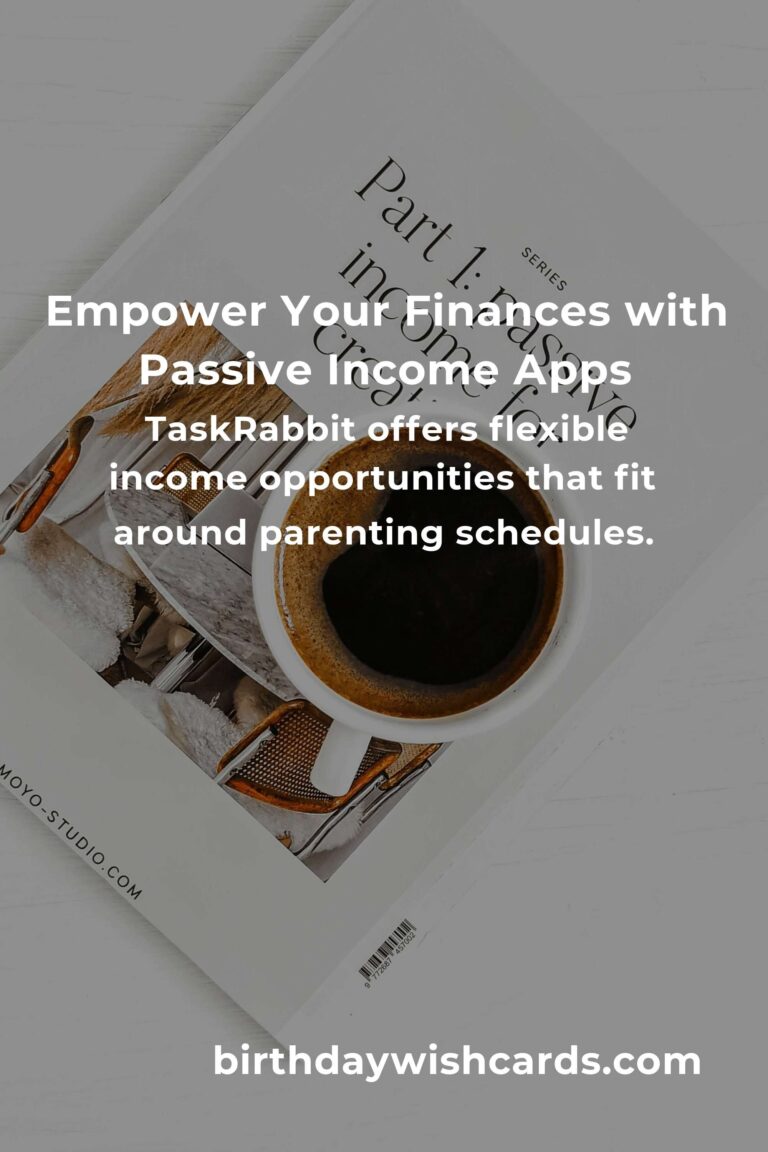 Empowering Single Parents: Discover the Best Passive Income Apps