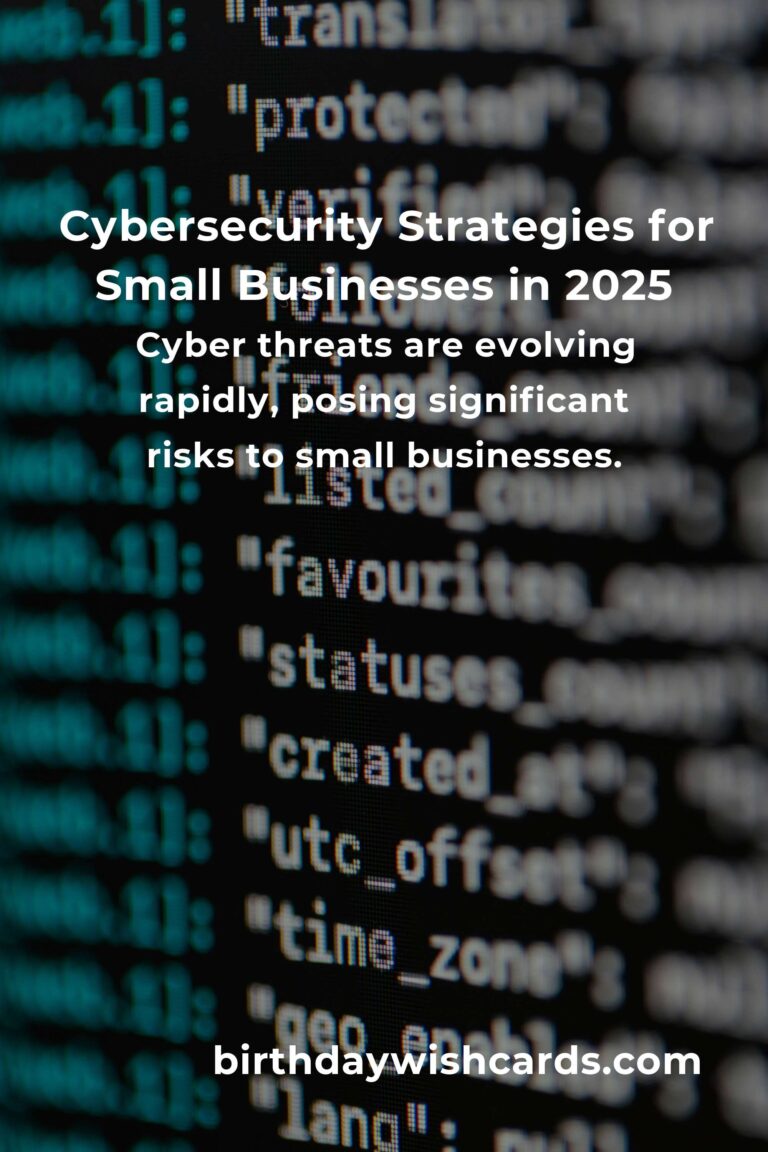 Empowering Small Business Owners: The Best Cybersecurity Strategies for 2025