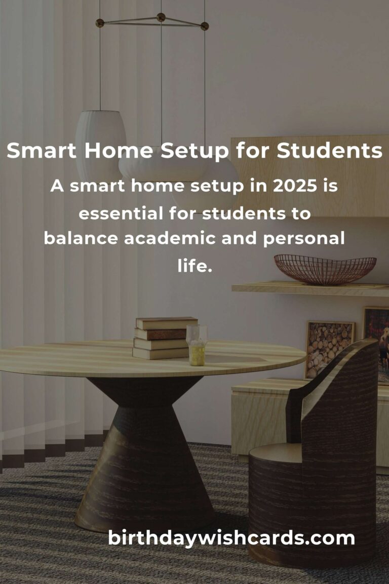 Empowering Student Life: The Best Smart Home Setup for 2025
