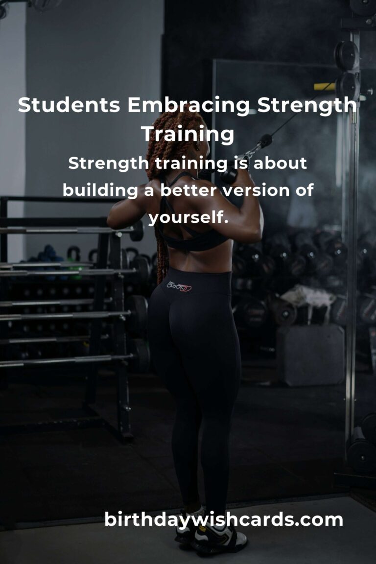Empowering Students: A Heartfelt Guide to Starting Strength Training