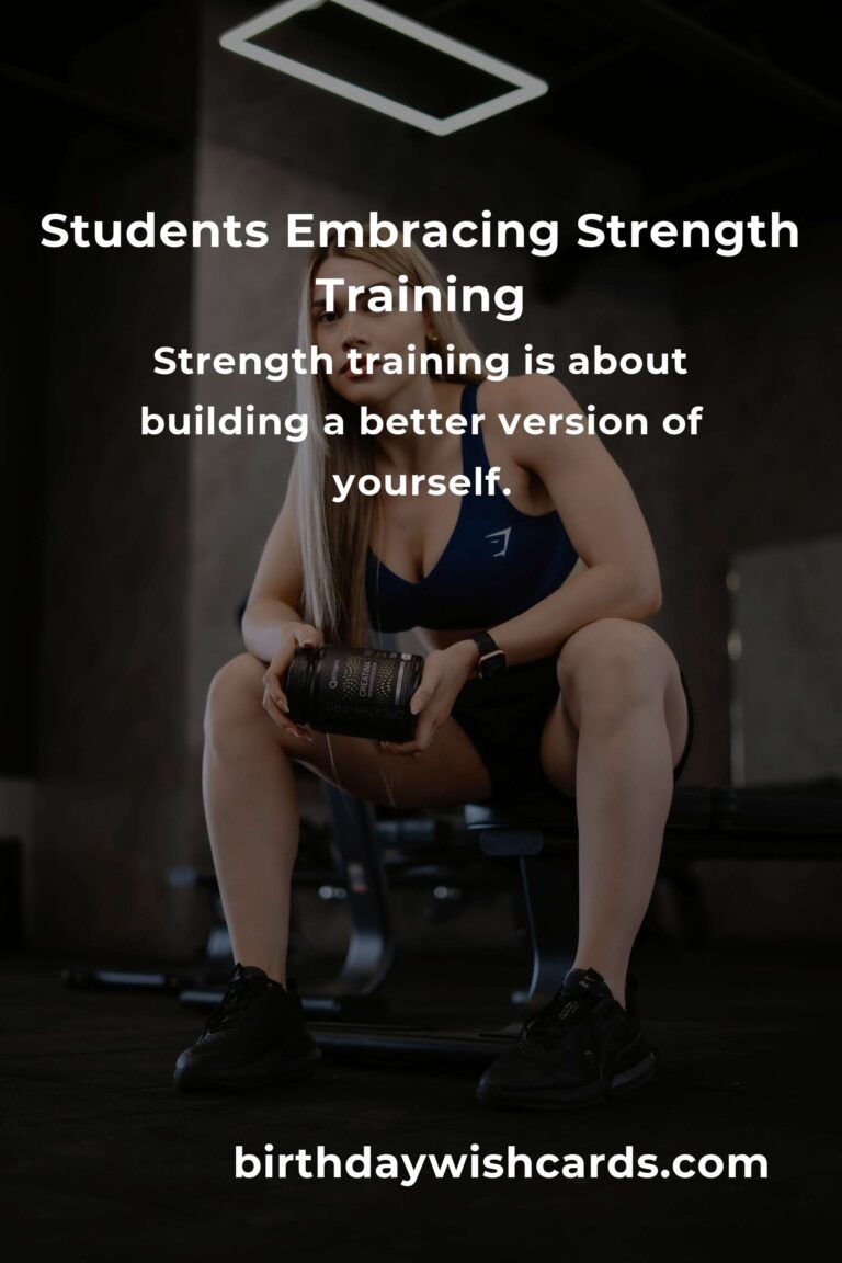 Empowering Students: A Heartfelt Guide to Starting Strength Training