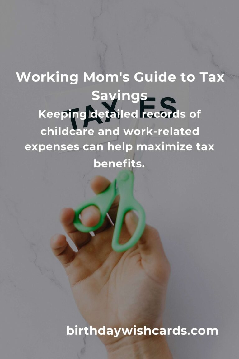 Empowering Tax Savings Tips for Working Moms in 2025
