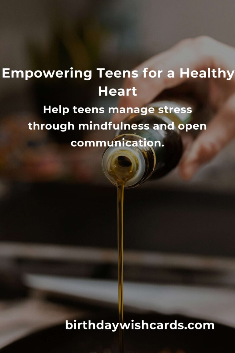 Empowering Teens: A Heartfelt Guide to Boost Heart Health