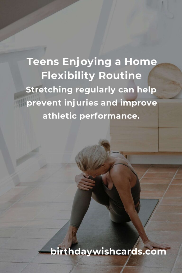 Empowering Teens: The Ultimate Home Flexibility Routine for a Stronger, Happier You